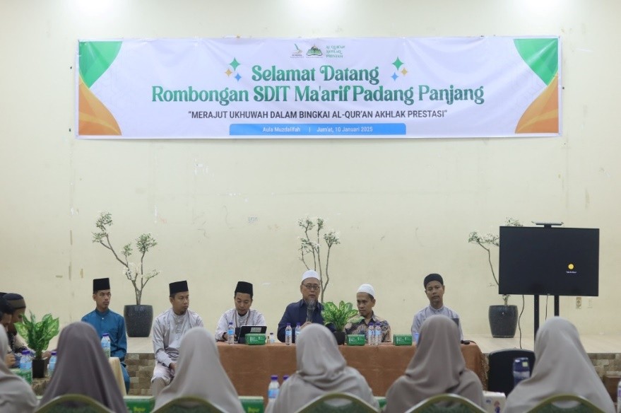 sharing session sdit al-ittihad kepada sdit ma'arif padang panjang